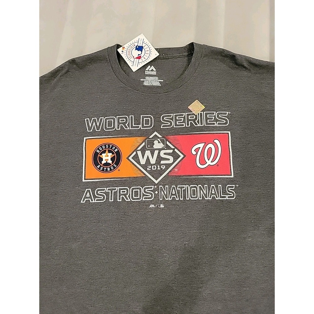Houston Astros 2019 World Series Champions T-Shirt Men's Size 2XL NEW